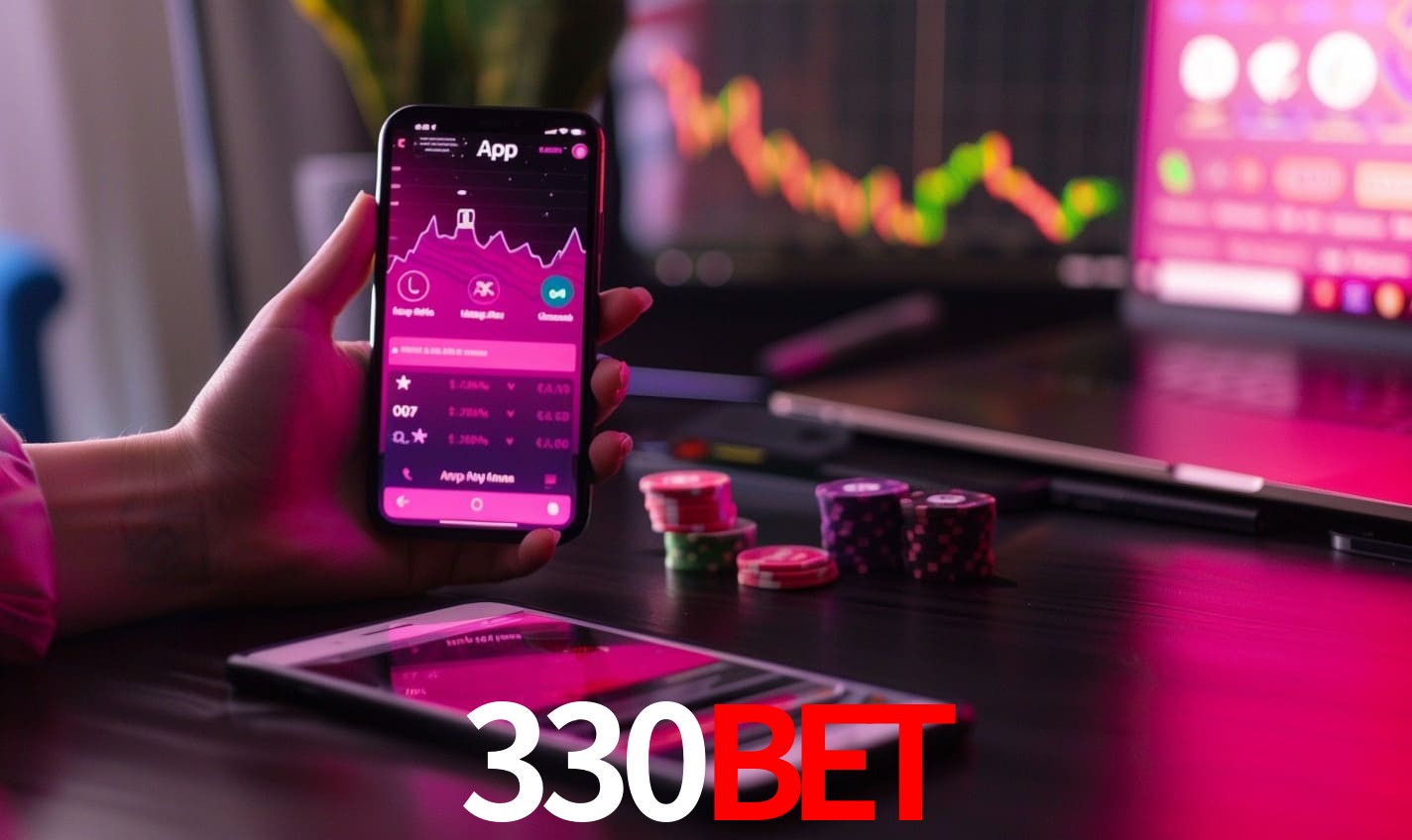 Comparação APP mobile vs versão web da 330bet